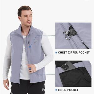 Gray men's vest size XL new with tags